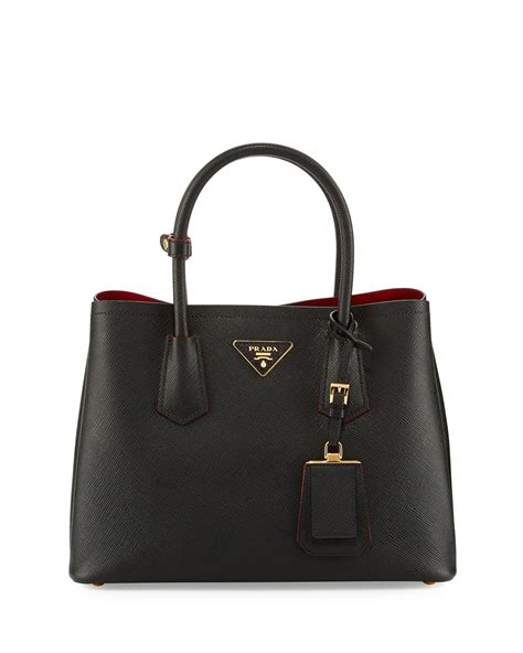 Prada Saffiano Cuir Double Bag Review 